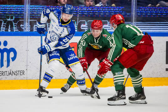 Leksands Victor Johansson och Moras Felix Johansson
