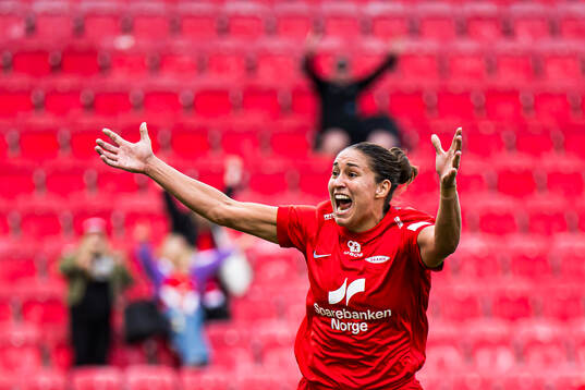 Brenna Marie Lovera of Brann celebrates
