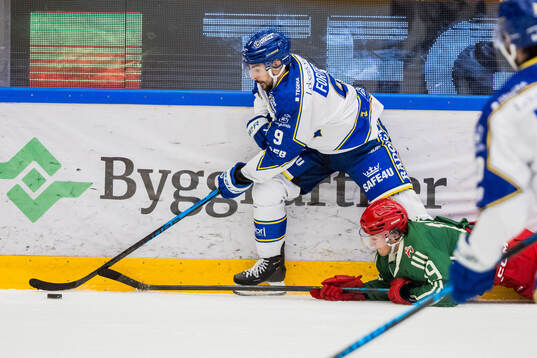 Leksands Gabriel Fortier och Moras Travis Treloar
