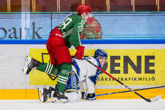 Moras Hugo Orrsten och Leksands Dennis Altörn