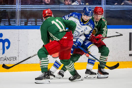 Leksands Victor Johansson och Moras Felix Johansson