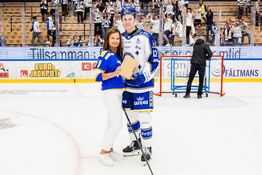 Leksands Dennis Altörn Matchens lirare