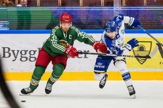 Moras Kristoffer Gunnarsson och Leksands Marcus Karlberg