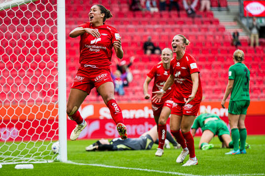 Brenna Marie Lovera of Brann celebrates