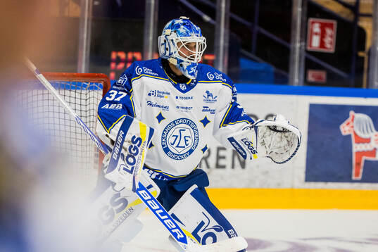 Leksands målvakt Jakob Hellsten