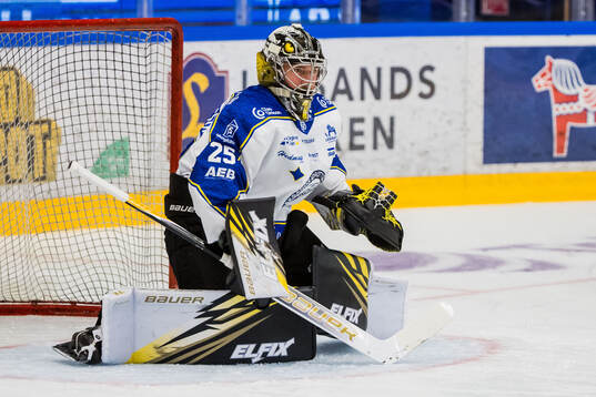 Leksands målvakt Robin Christoffersson