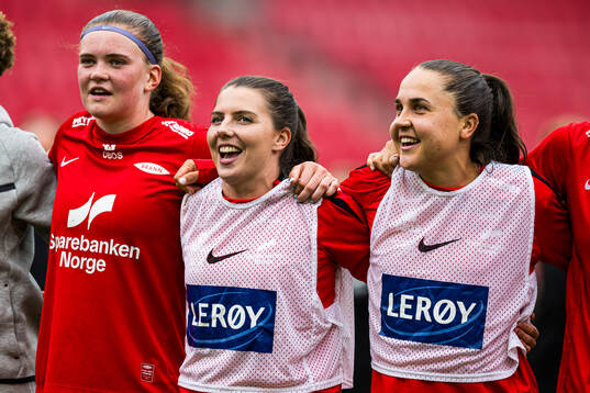Signe Gaupset, Cecilie Redisch Kvamme and Heidi Elisabeth