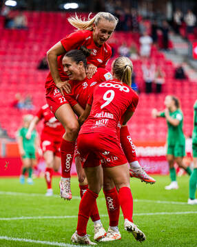 Brenna Marie Lovera of Brann celebrates