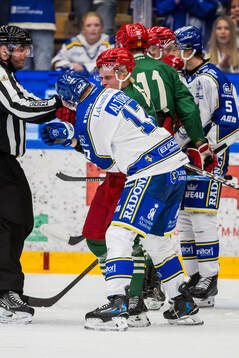 Leksands Dennis Altörn och Moras Oskar Asplund