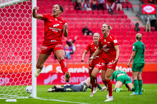 Brenna Marie Lovera of Brann celebrates