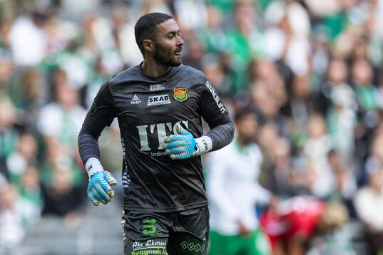 GAIS målvakt Mergim Krasniqi