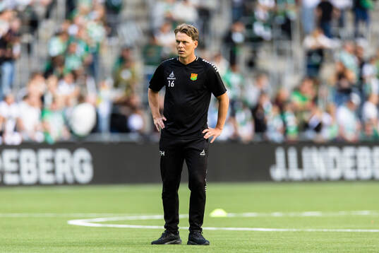 GAIS tränare Fredrik Holmberg