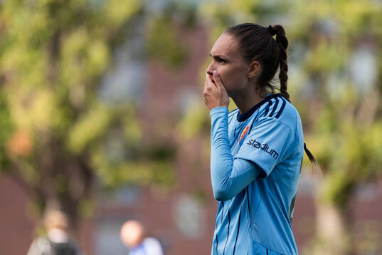 Djurgårdens Selma Larsen Svendsen deppar