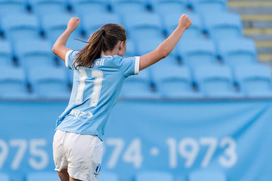 Malmö FFs Matilda Kristell jublar