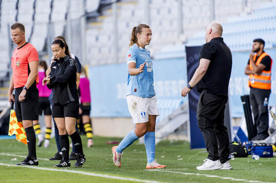 Malmö FFs Sara Kanutte Sørensen Fornes byts ut