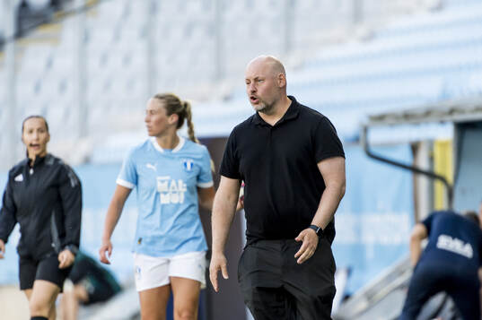 Malmö FFs tränare Jonas Valfridsson