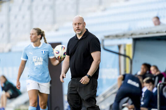 Malmö FFs tränare Jonas Valfridsson