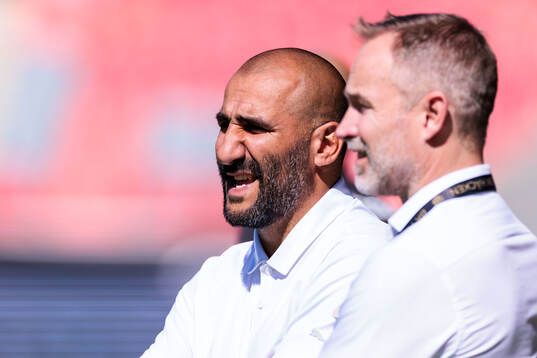Häckens tränare Mak Lind
