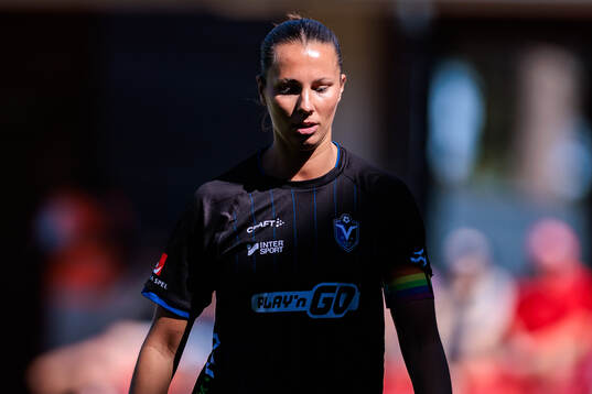 Växjö DFFs Nellie Karlsson deppar