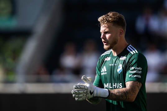 Östers målvakt Robin Wallinder