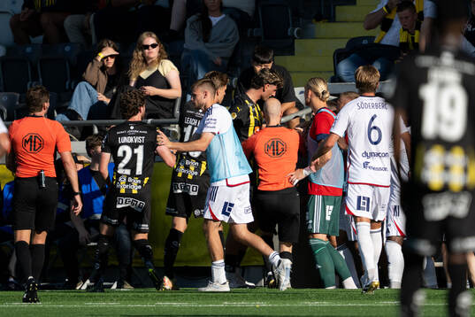 Häckens Samuel Leach Holm och Silas Andersen