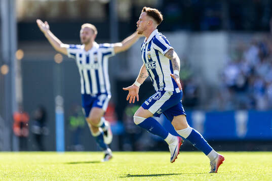 IFK Göteborgs Tobias Heintz jublar