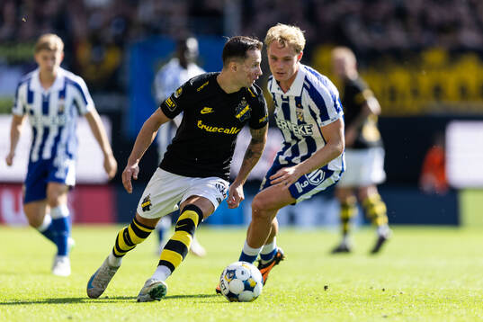 AIKs Bersant Celina och IFK Göteborgs Max Fenger