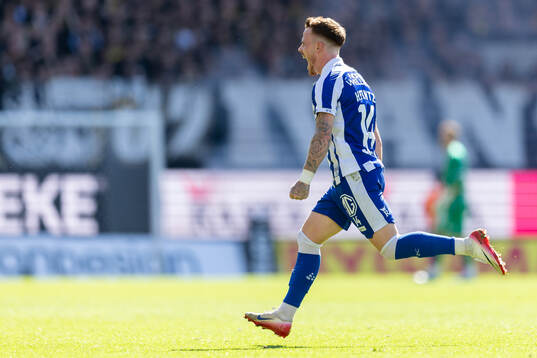 IFK Göteborgs Tobias Heintz jublar