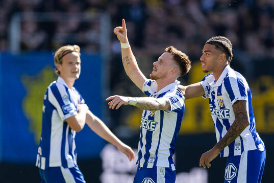 IFK Göteborgs Tobias Heintz jublar