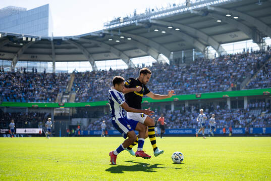 IFK Göteborgs Thomas Santos och AIKs Sotirios