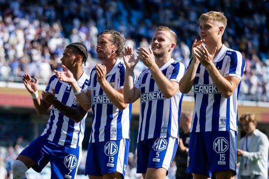 IFK Göteborgs Sebastian Clemmensen, Gustav Svensson, Jonas