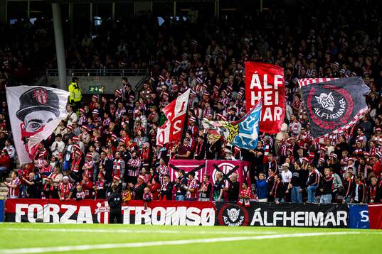 Spectators in the stands