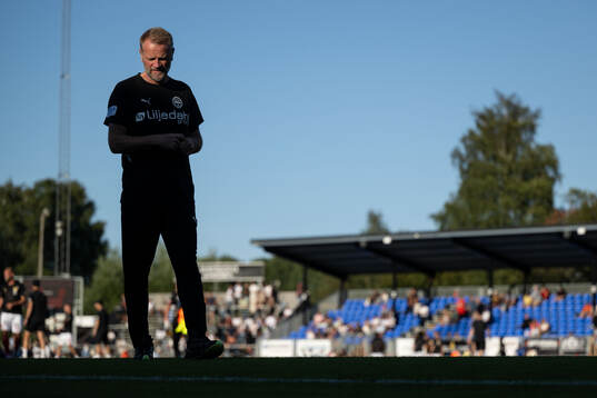 Värnamos tränare Arne Sandstø