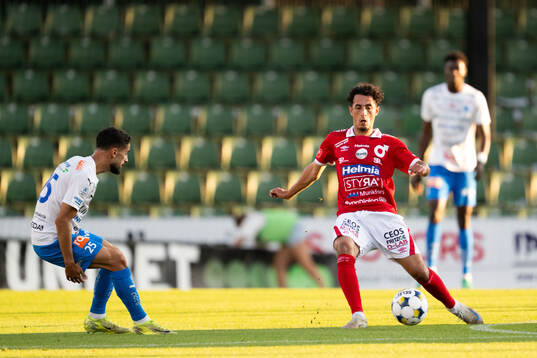 Värnamos Noah Shamoun och Degerfors Elias Barsoum