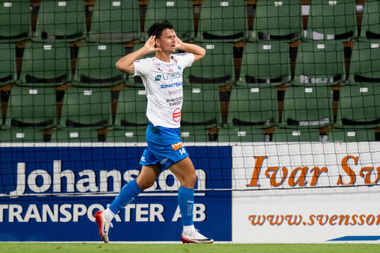 Värnamos Marcus Antonsson jublar