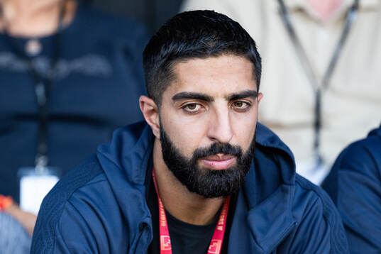 Degerfors assisterande sportchef Sean Sabetkar