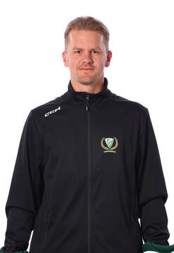 Färjestads målvaktstränare Daniel Hansen