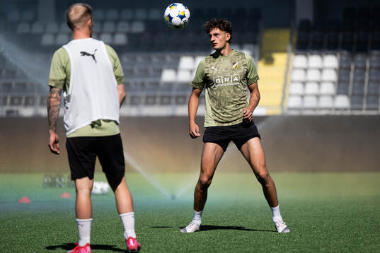 Bläddra bland fler bilder av Fotboll, Kval till Conference League, Träning 