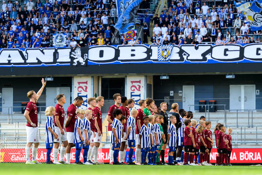 Qvidings och IFK Göteborgs spelare