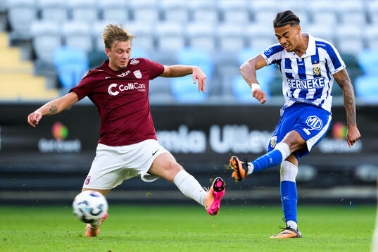 Qvidings Theodore Persson och IFK Göteborgs Sebastian