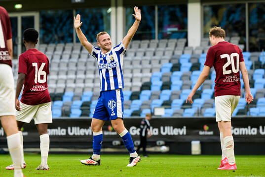 IFK Göteborgs Jonas Bager jublar