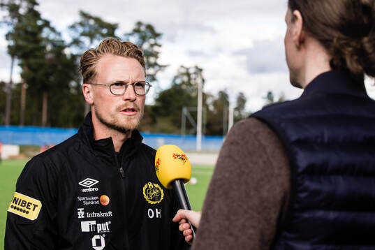 Elfsborgs tränare Oscar Hiljemark