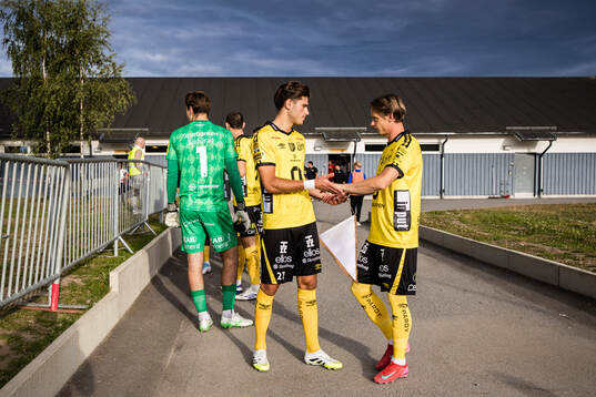 Elfsborgs Besfort Zeneli och Simon Hedlund