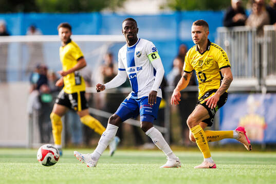 Haninges Pa Amat Dibba och Elfsborgs Julius Magnusson