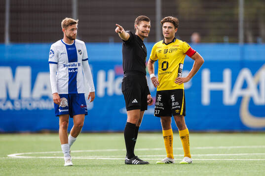 Oliver Kass Kawo, Domare Marcus Holmberg och Elfsborgs