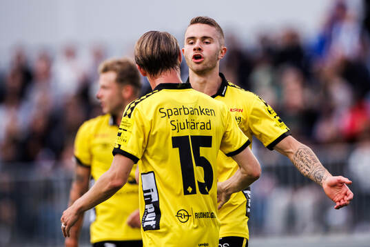 Elfsborgs Julius Magnusson jublar