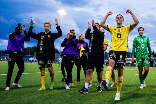 Elfsborgs Rasmus Wikström jublar