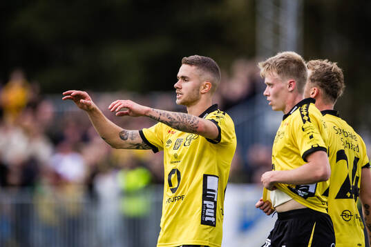 Elfsborgs Julius Magnusson jublar