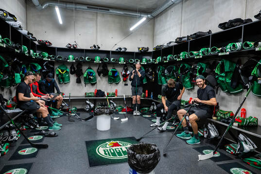 Bläddra bland fler bilder av Ishockey, SHL, Rögle, Träning 