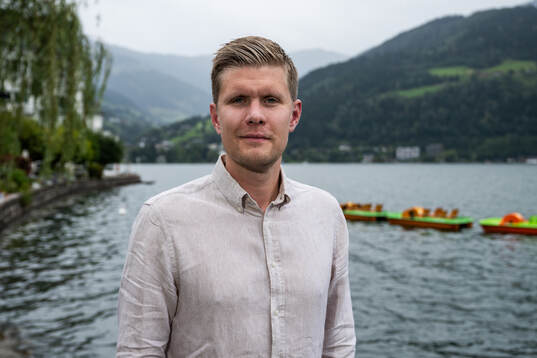 Helsingborg Dagblads reporter Linus Ahlin